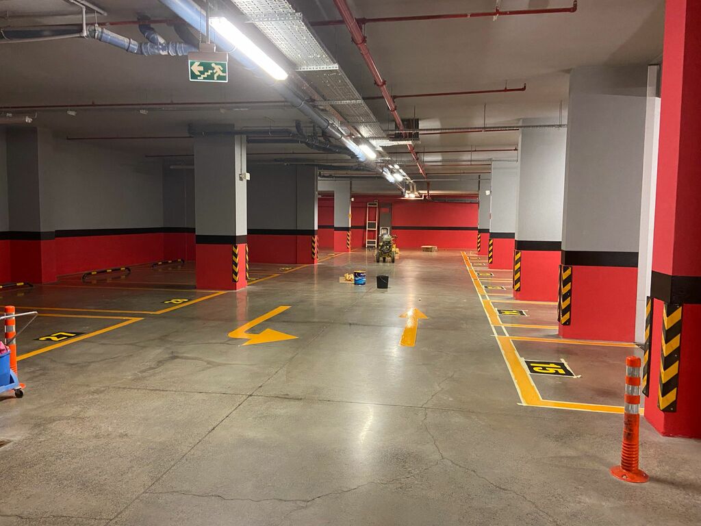 dayanıklı otopark çizgileri