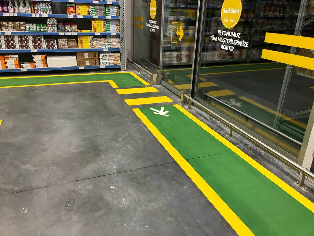 iş güvenliği çizgileri